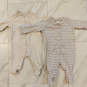 Hanna Anderson Footies Organic 0/3 mths